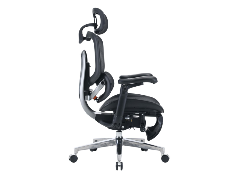 Sihoo DORO C500 V2 Ultra czarny z podnóżkiem