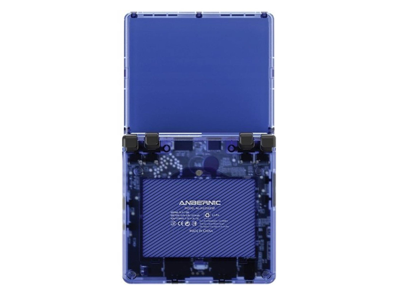 Anbernic RG35XXSP niebieski transparentny