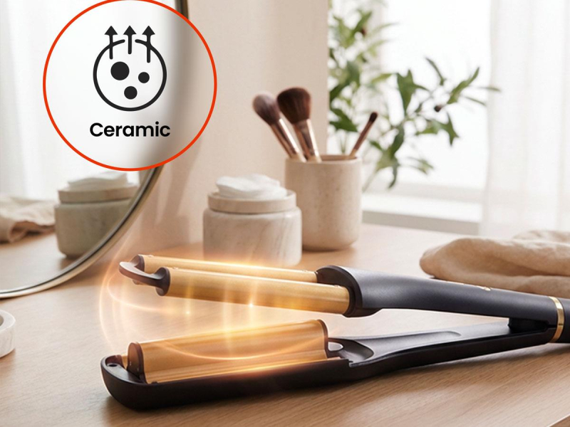 Huslog Falownica z regulacją CeramicWave granatowo-złoty