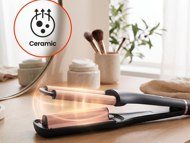Huslog Falownica z regulacją CeramicWave czarno-złoty