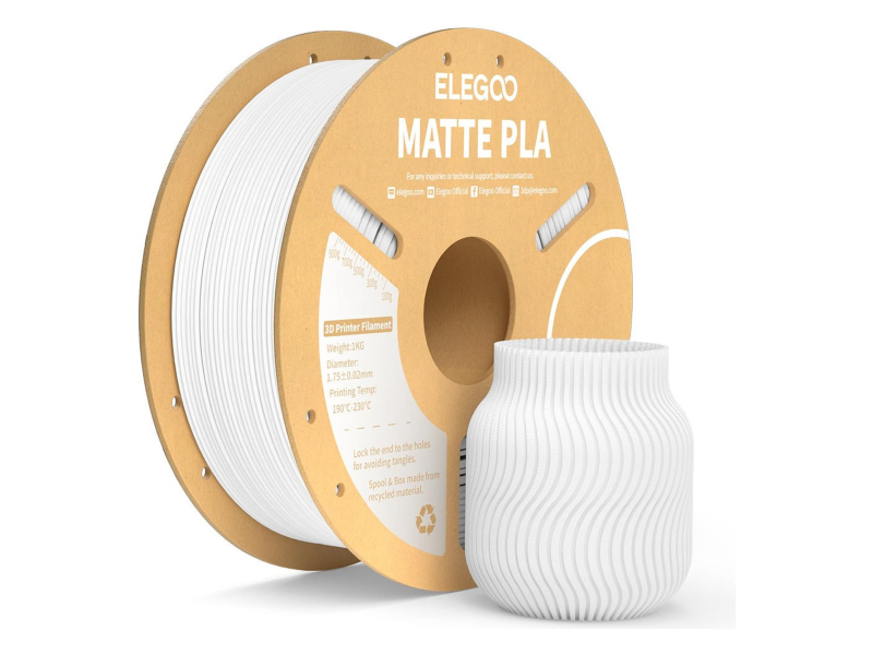 Elegoo PLA Matte ELEGOO (Biały)