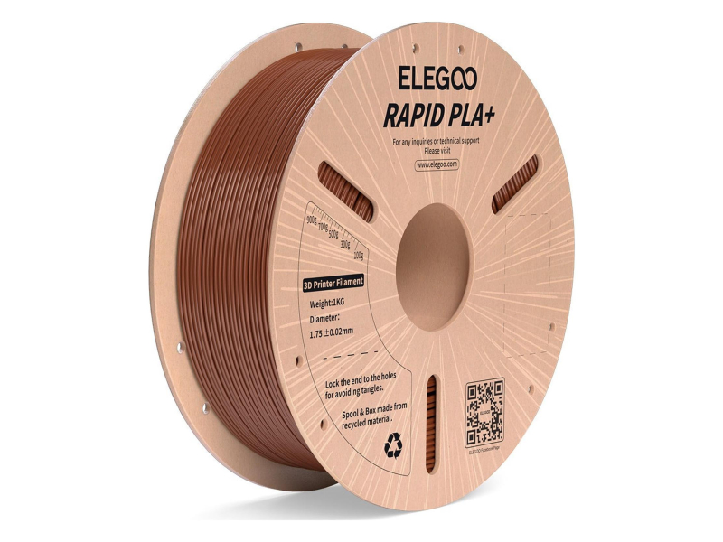 Elegoo ELEGOO Rapid PLA+ (brązowy)