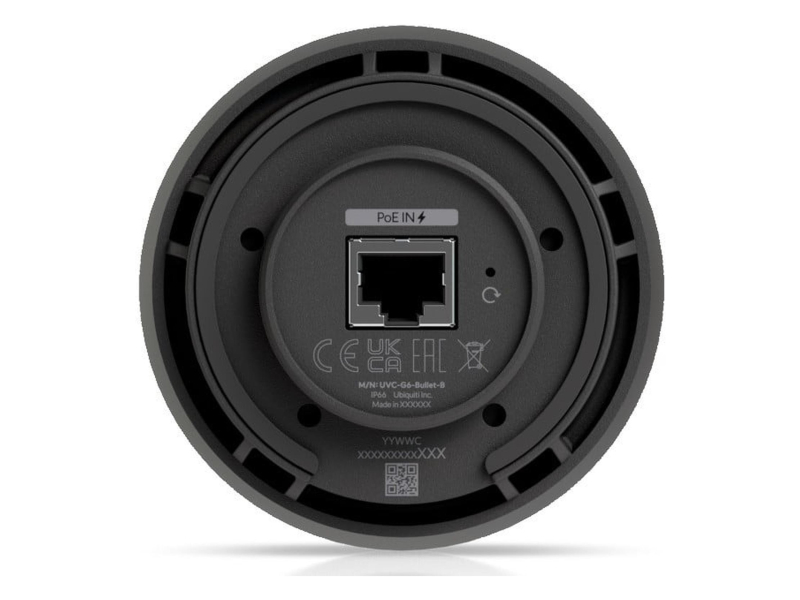 Ubiquiti UVC-G6-Bullet-B 4K 30fps PoE IP66
