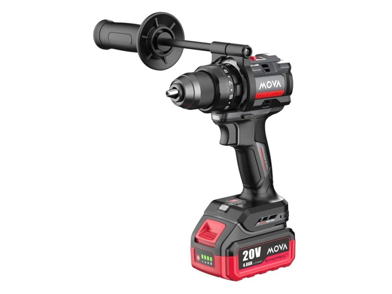 MOVA wiertarko-wkrętarka udarowa bezszczotkowa   pd105ik 20v 105n