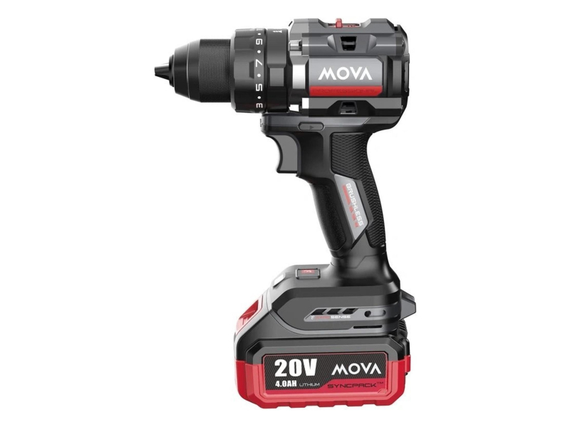 MOVA wiertarko-wkrętarka udarowa bezszczotkowa   pd105ik 20v 105n