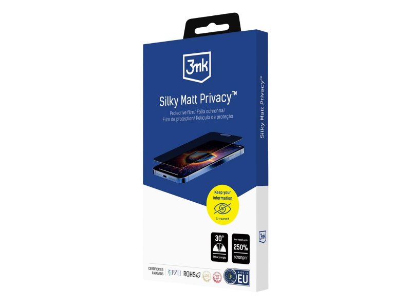 3mk Silky Matt Privacy do Apple iPhone 15