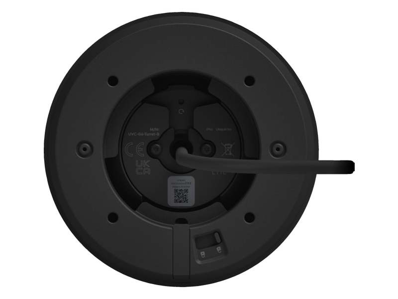 Ubiquiti UVC-G6-Turret-B 4K IP66 PoE