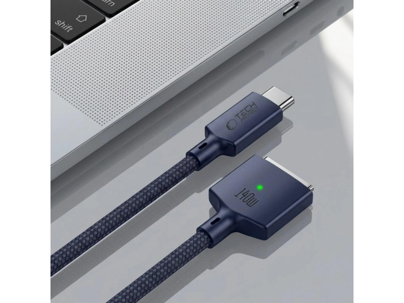 Tech-Protect ULTRABOOST MACBOOK CABLE USB-C TO MAGSAFE 3 140W 2M BLUE