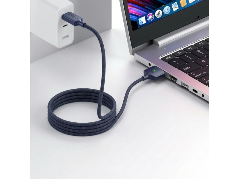 Tech-Protect ULTRABOOST MACBOOK CABLE USB-C TO MAGSAFE 3 140W 2M BLUE