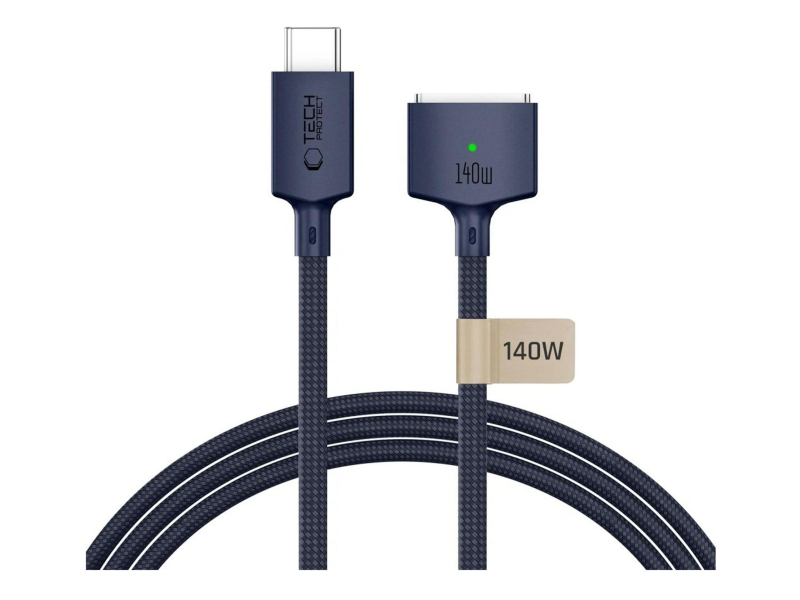 Tech-Protect ULTRABOOST MACBOOK CABLE USB-C TO MAGSAFE 3 140W 2M BLUE