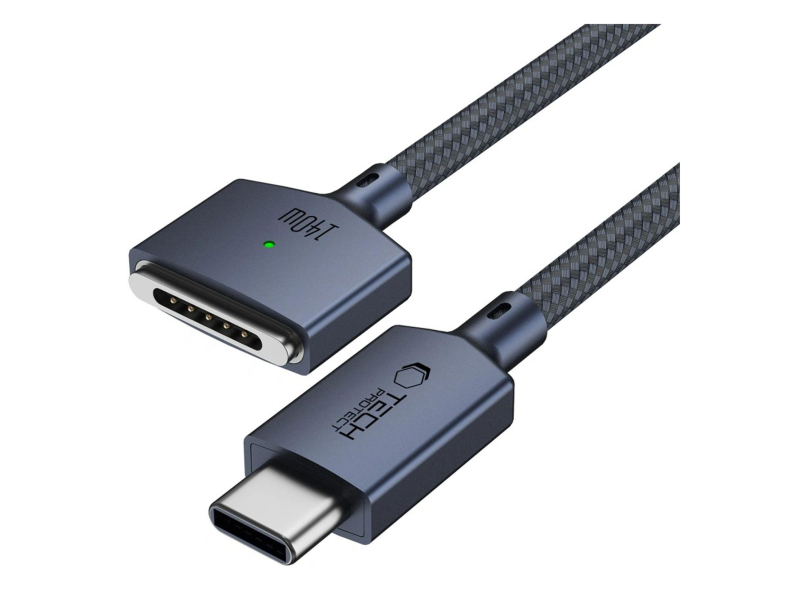 Tech-Protect ULTRABOOST MACBOOK CABLE USB-C TO MAGSAFE 3 140W 2M BLUE