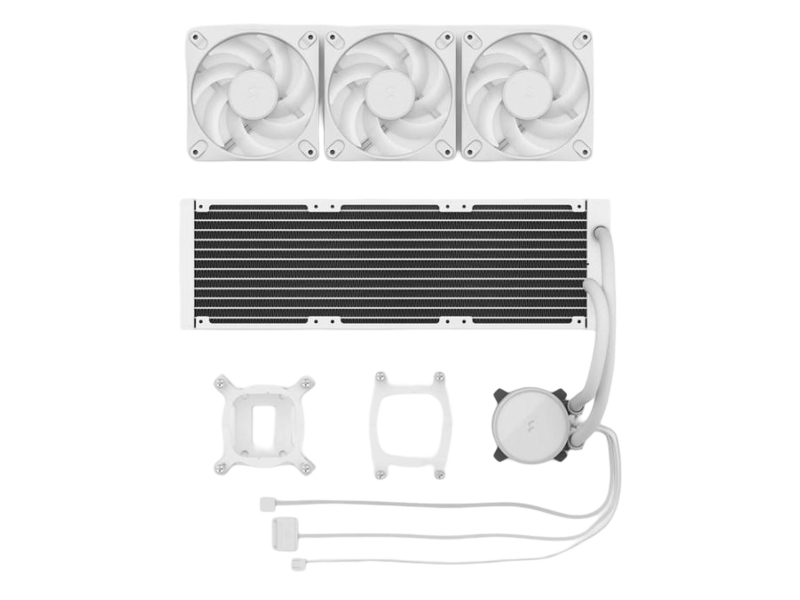 Fractal Design Radius 360 White RGB 3x120mm