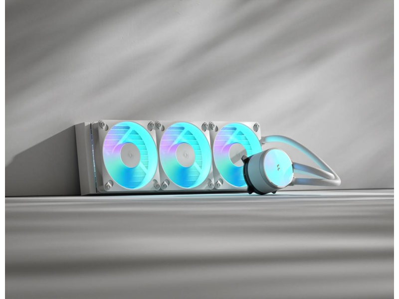 Fractal Design Radius 360 White RGB 3x120mm