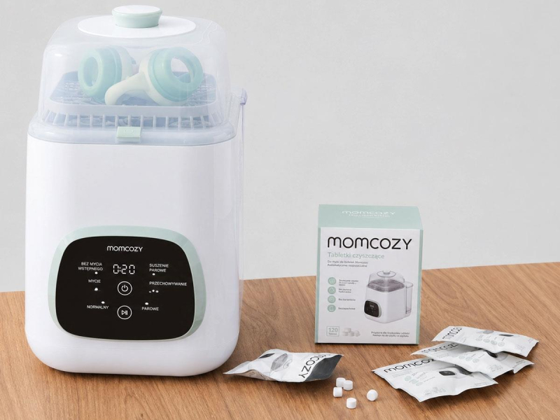 MOMCOZY Tabletki do mycia butelek BS03, do zmywarki