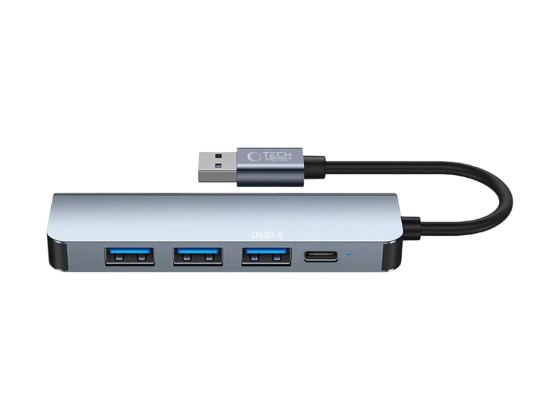 Tech-Protect V0-HUB ADAPTER 5IN1 GREY