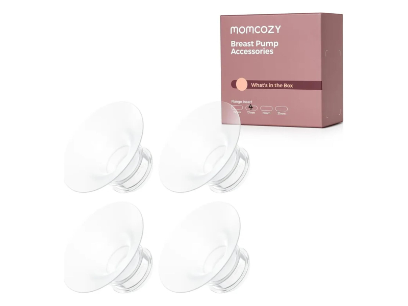 MOMCOZY Wkładki do lejków FLANGE M5/M6/M9, 17MM, silikonowe, 4 szt.