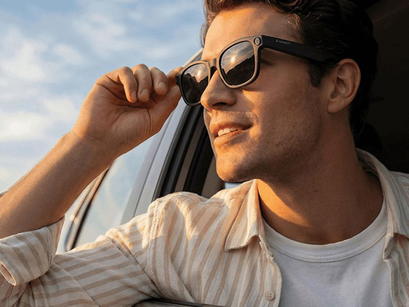 Garett Inteligentne okulary Garett Horizon AI czarny