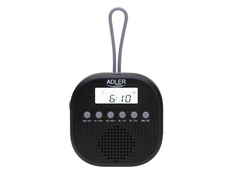 Adler AD1912 Radio FM, Wodoodporne IPX4