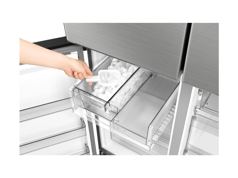 Midea MDRM923CIE46M Multidoor No Frost 177,5cm Inox Kostkarka 706L