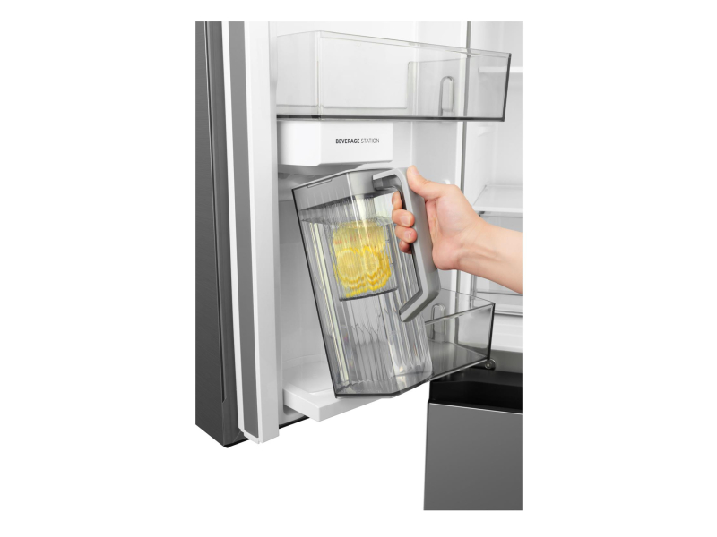 Midea MDRM923CIE46M Multidoor No Frost 177,5cm Inox Kostkarka 706L