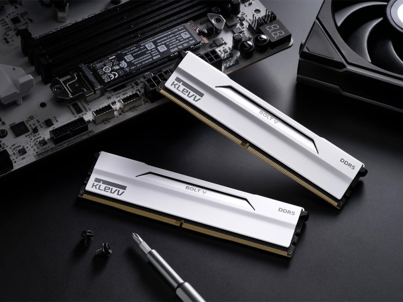 KLEVV 32GB (2x16GB) 6000 CL28 Bolt V White