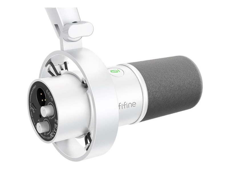 Fifine Mikrofon dynamiczny K688W (biały)