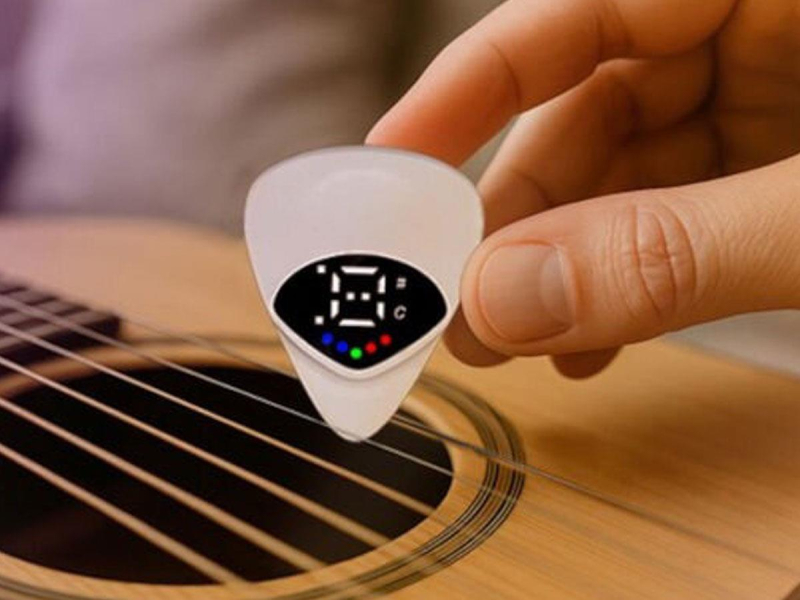 MusicMate Tuner gitarowy 2w1 MM-AG150 Play'n'Tune