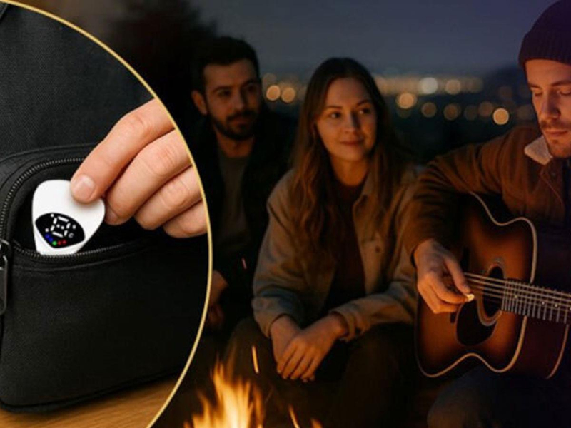 MusicMate Tuner gitarowy 2w1 MM-AG150 Play'n'Tune