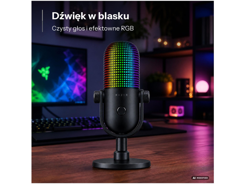 Razer Seiren V3 Chroma 32bit DSP Black