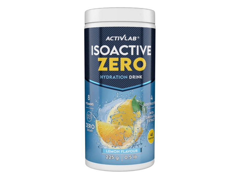 Activlab Isoactive Zero Smak cytrynowy (słój 225 g)