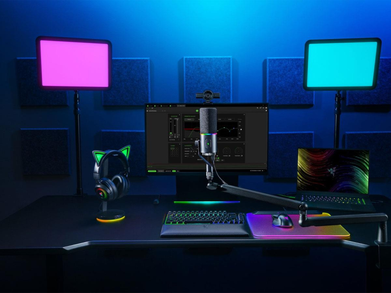 Razer Mikrofon Seiren V3 Pro, Czarny
