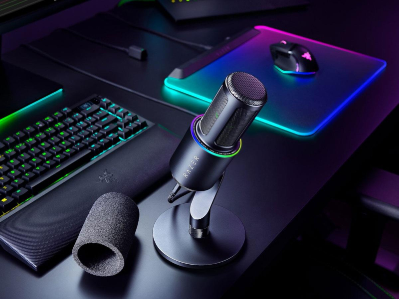 Razer Mikrofon Seiren V3 Pro, Czarny