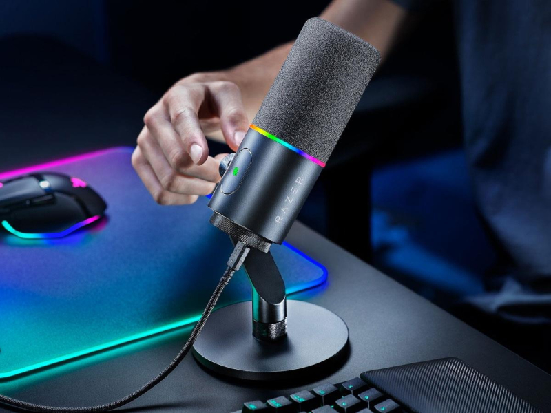 Razer Mikrofon Seiren V3 Pro, Czarny