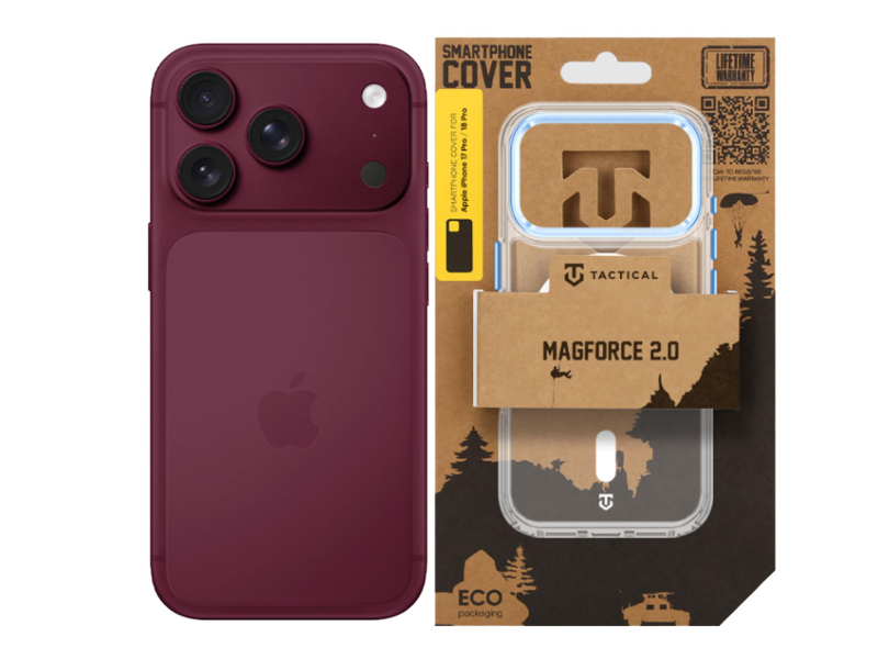 Tactical MagForce 2.0 Kryt pro do iPhone 17 Pro/18 Pro Blue