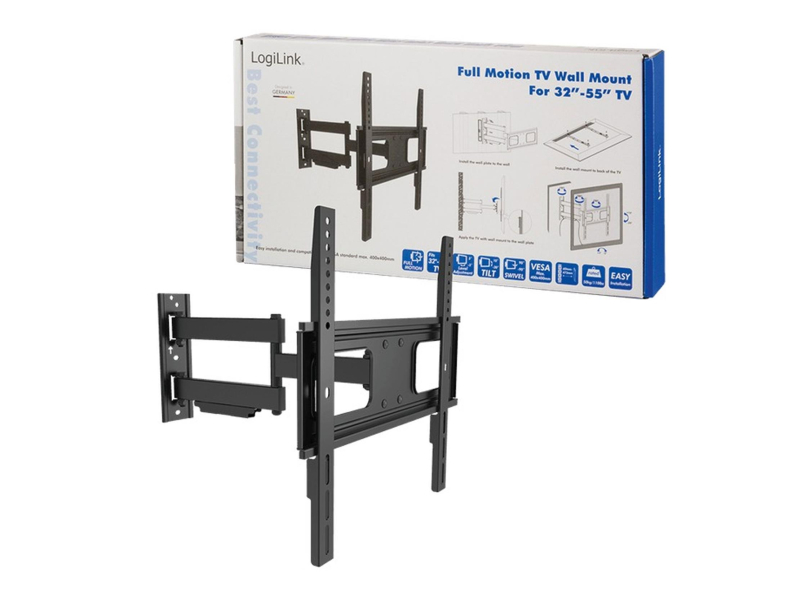 LogiLink Uchwyt ścienny LCD/LED VESA, 32-55', max. 50kg