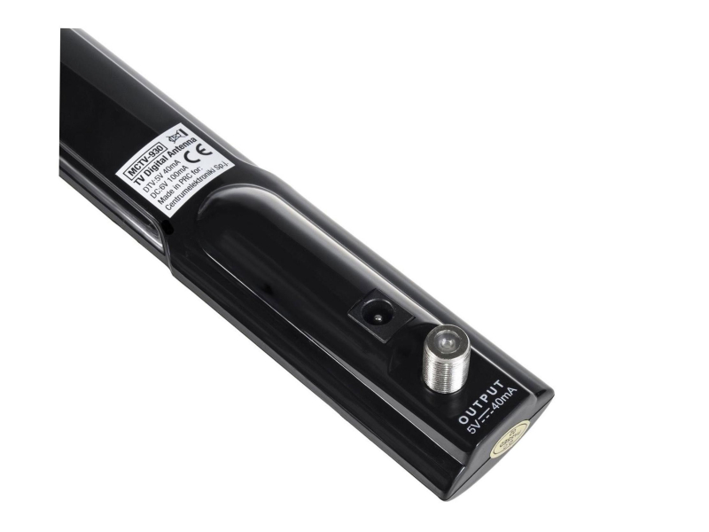 Maclean Antena TV DVB-T tubowa filtr LTE MCTV-930 czarna