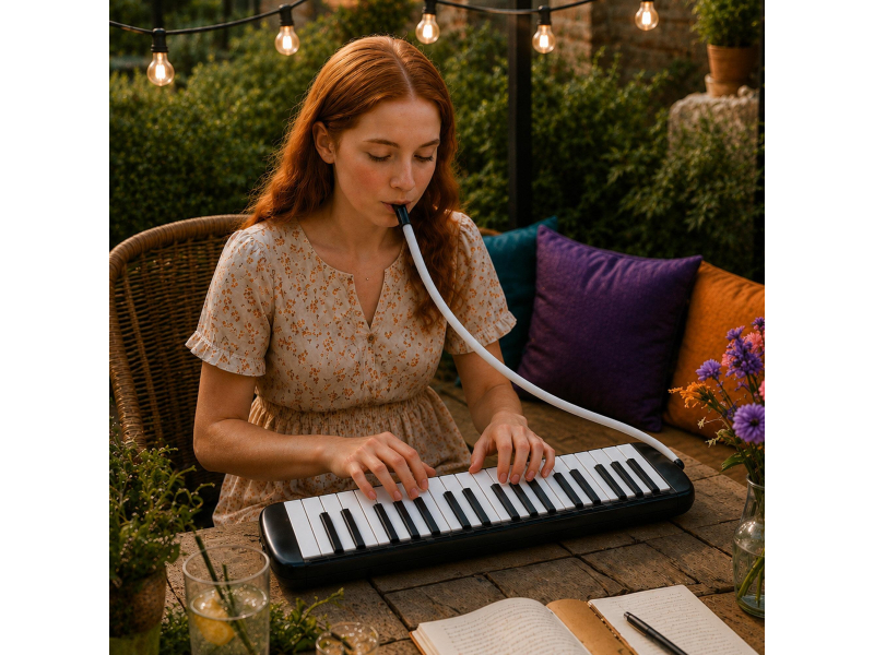 MusicMate Harmonijka klawiszowa MM-ML37-B
