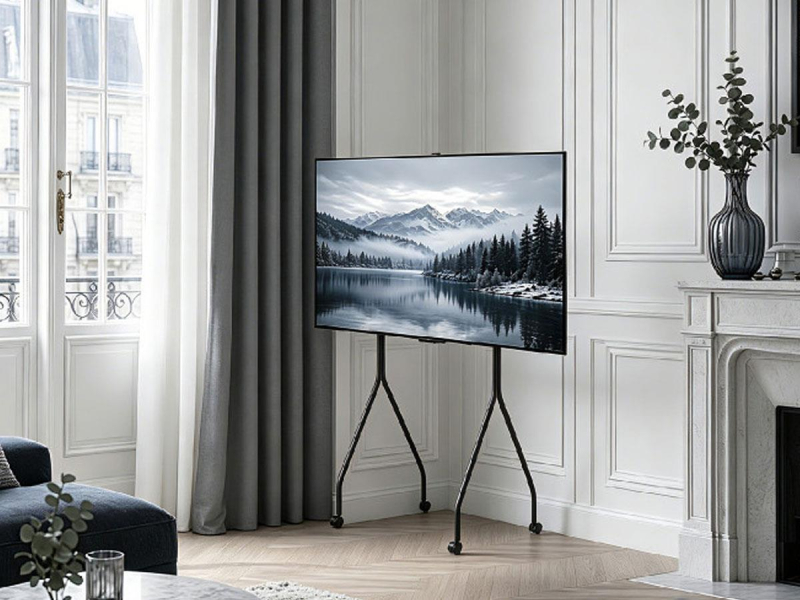 Maclean Stand do TV na kółkach max 50 kg MC-180 B