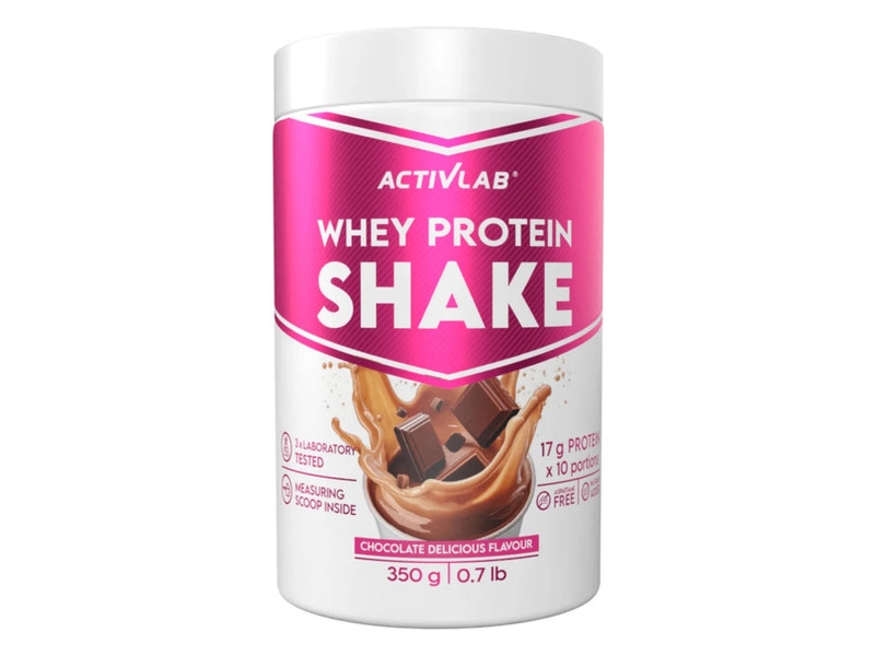 Activlab Whey Protein Shake Smak pyszna czekolada (słój 350 g)