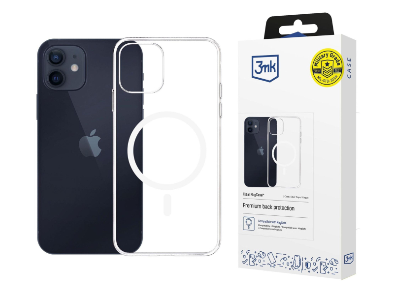 3mk Clear MagCase do Apple iPhone 12/12 Pro