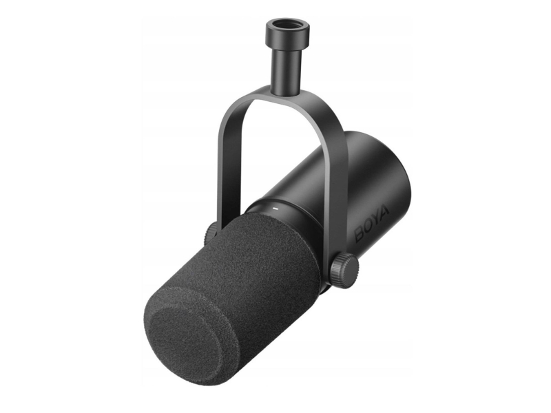 Boya Mikrofon studyjny  CastMic P60 przewodowy USB XLR - czarny
