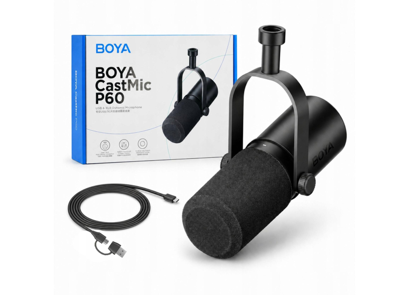 Boya Mikrofon studyjny  CastMic P60