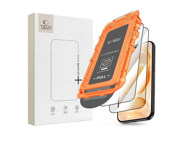 Tech-Protect Szkło Hartowane Quick Set+ 2-Pack Do Iphone 17 Pro / 18 Pro