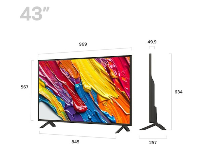 LG 43QNED84A6C.AEU 43 QNED 4K Ultra HD WebOS