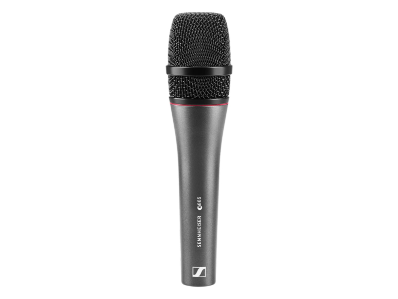 Sennheiser E865-S - Mikrofon pojemnościowy wokalny, superkardioidalny
