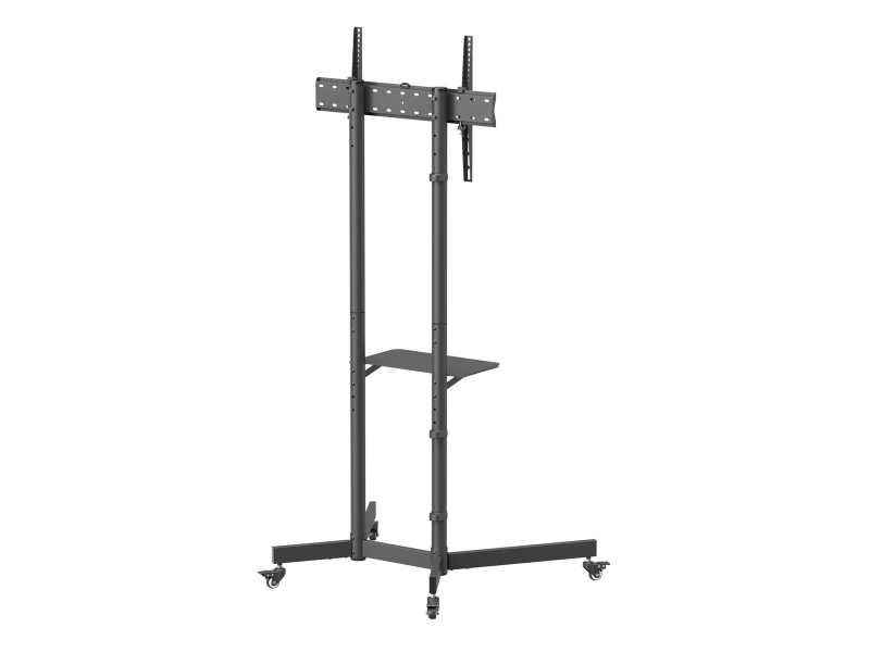 Gembird Stojak pod telewizor aluminiowy mobilny 37-70 cali Czarny