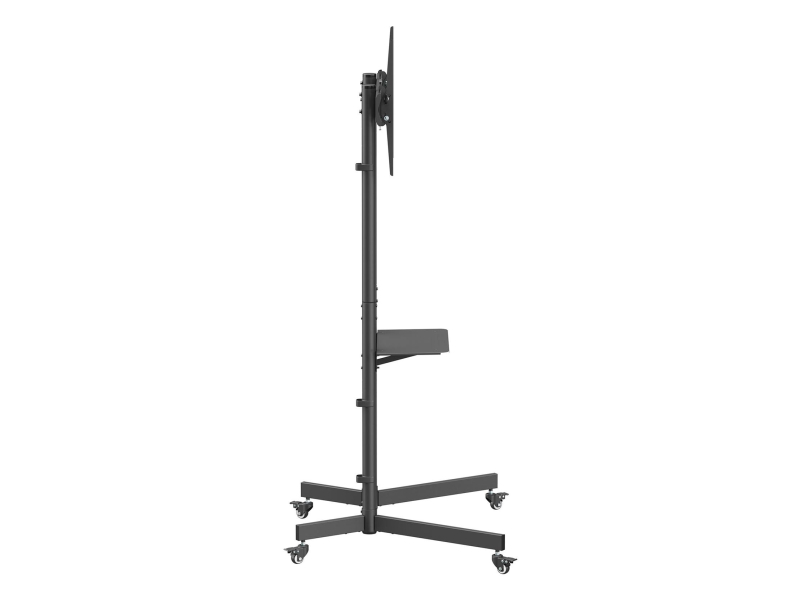 Gembird Stojak pod telewizor aluminiowy mobilny 37-70 cali Czarny