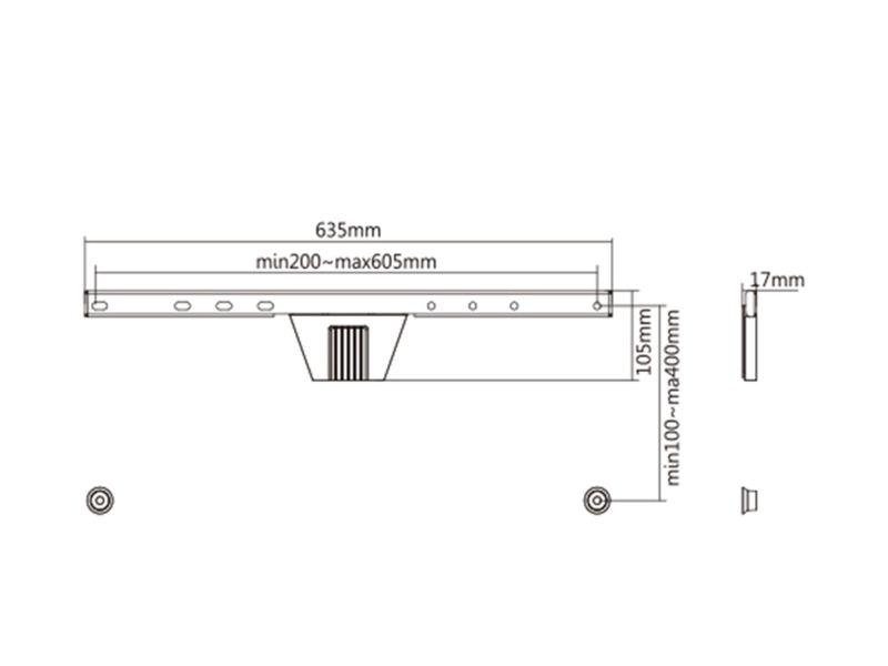 Gembird Uchwyt telewizyjny slim 37 - 80 cali 50 kg stały