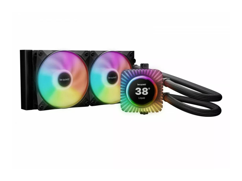 be quiet! Light Loop IO LCD 240mm 2x120m