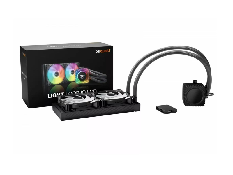 be quiet! Light Loop IO LCD 240mm 2x120m